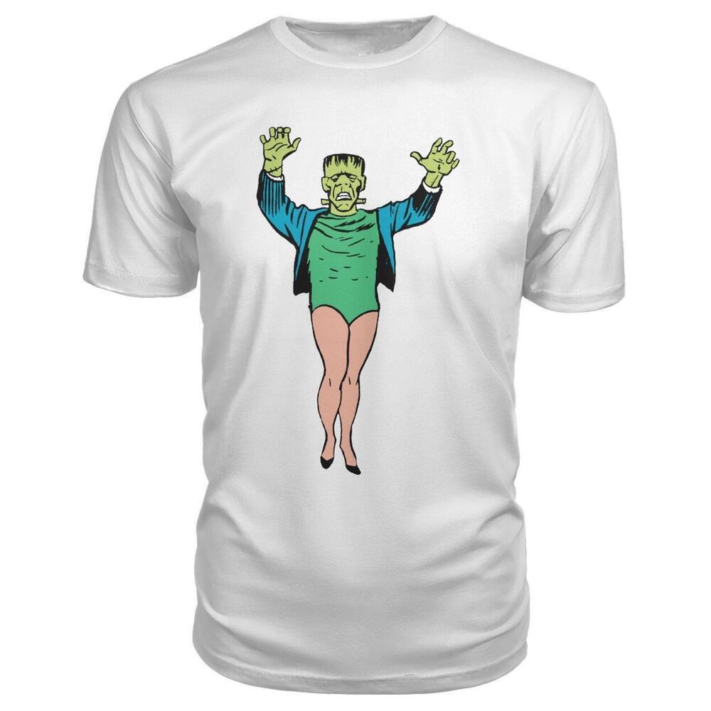 Horror Comic Frankensteins Monster With Sexy Legs Tshirt